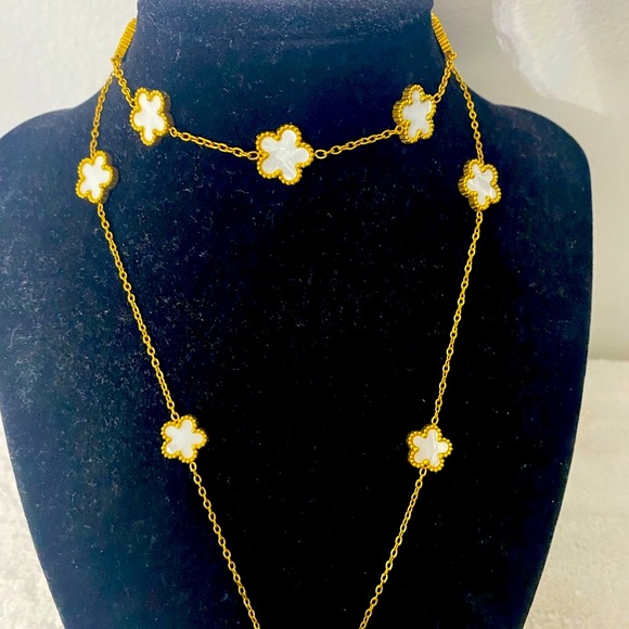 SOLD 7/26/25 Stainless Steel Necklace and Bracelet set - Picture 2 of 3